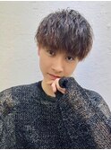 メンズ/マッシュ/パーマ/波巻き/スパイラルパーマ