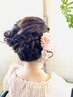 パーティーセット＆メイク￥4,400  (ヘアブロー＆メイク　￥3,300）