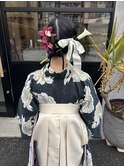 生花 × タイトアレンジ