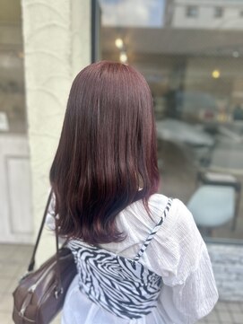 アーザ ヘアー(ASA hair) カシスレッドカラー