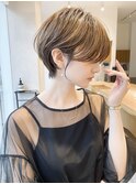 大人可愛い20代30代40代50代小顔ショートボブナチュラルショート