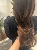 髪質改善＊ロングレイヤーグレーベージュ＊美髪【Zina船橋】