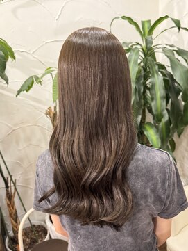 アン(Hair make un) オリーブブラウン♪