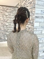 ブルームス アンジュ(Blooms Unge)&nbsp;ツインポニーヘアセット＊