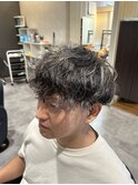 メンズパーマ&ハイライト