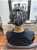 ホワイトメッシュスキンフェード