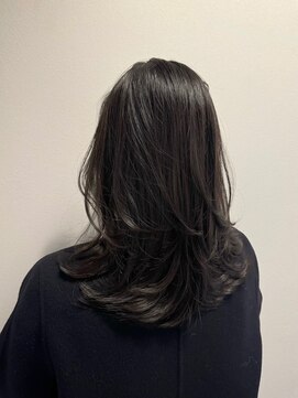 ムード(MOOD,) 暗めカラー/グランマッシュ[レイヤーカット/髪質改善/銀座]