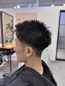 サニーズ(SUNNY'S by CONKS) 刈り上げから繋げるスパイキーショート