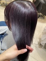 アルブル エト シミー(Arbre et chimie)&nbsp;着物ヘア/大人ガーリー/ダークアッシュ/似合わせカット/東村山