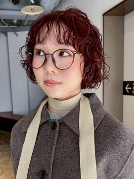 アイティー バイ アルバム 中野店(IT by ALBUM) 前髪カットミディアム顔周りレイヤー大人ガーリー_ba576911