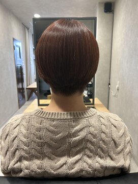 ルアン(LOUEN) 春色カラー＋コロンとショート