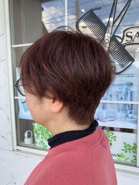 フリー(Free) 40代50代60代◎艶々さらさらショートヘアー/ショートボブ/ボブ