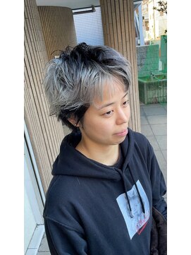 ベイス アワジ(BASE) スパイキーショートブロックカラー