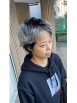 ベイス アワジ(BASE) スパイキーショートブロックカラー