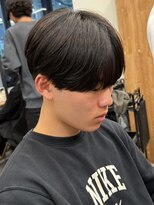 エルマーク 堺東(L-MARK) マッシュ/黒髪/ナチュラルマッシュ/メンズ/ツーブロック