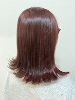 ナナナ パレナ 大津膳所店(nanana parena) 髪質改善縮毛矯正で叶う艶ピンクカラー美髪スタイル