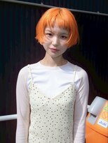 ユルク(JURK nagoya) 栄/ミルクティーブロンド/ダークブルー/デジタルパーマ