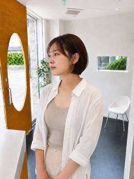 ビーアップヘアー(be:up hair) 清潔感で決まるナチュラルショート
