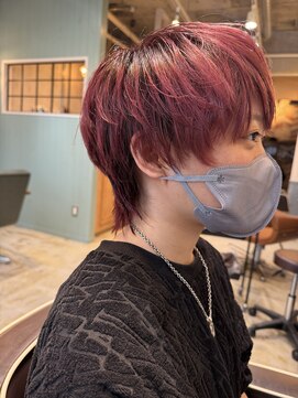 ヘアーサロン キー(Hair salon key) マッシュウルフカット