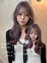 ラビス 赤羽(Lovis) 【上平里奈】ラベンダーベージュ/レイヤーカット/赤羽