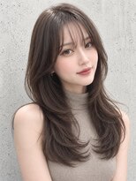 アロン(ALLON)&nbsp;髪質改善艶カラー×大人のレイヤーロング