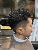ブチメンズヘア(Buchi MEN'S HAIR)&nbsp;【ビジネスマン必見】ハイフェードパーマ