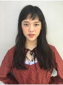 レトロガーリー×透けバング♪【Luxe井上彩】