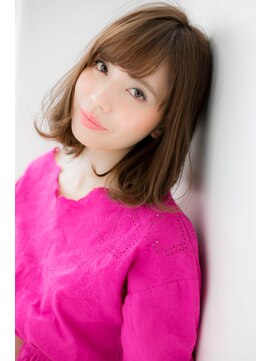 ローレン(LOREN) *LOREN*似合わせカットで小顔◎バレイヤージュ大人ロブ