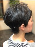 黒髪さんもふんわり☆スッキリショート