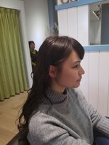 ヘアーメイク コラソン(hair make corazon)&nbsp;似合わせカットメルティカラー着物フェミニンロング