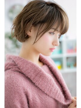 ミック ヘアアンドビューティー 大山店(miq Hair&Beauty) とろみカールの抜け感ボブ