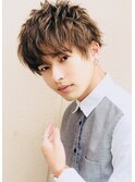 《agu hair amier》爽やかナチュラル束感マッシュ