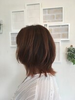 ヘアーアンドネイルフォレスト(Hair&Nail FOREST.)&nbsp;ピンクが大人可愛いハイライトボブ