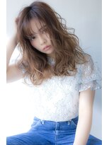 ルカ(Luca)&nbsp;セミロング×ヌーディベージュ