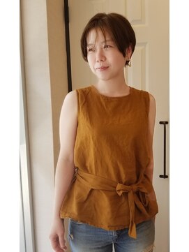 はな(hana) シースルーバング　耳掛けバング