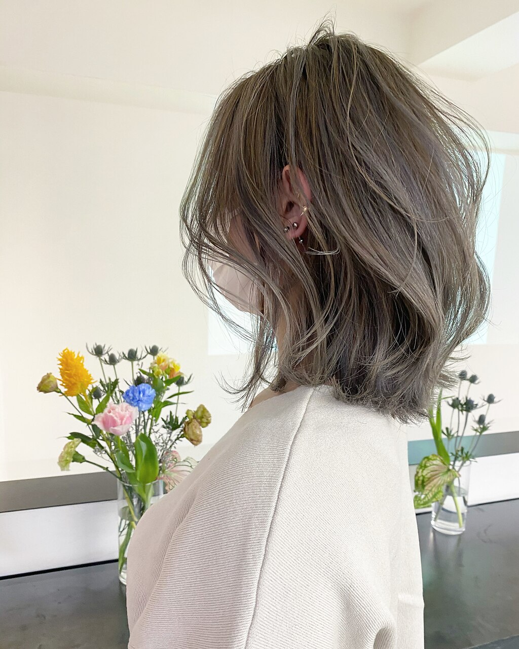 【能瀬指名限定】カット+ブリーチ+カラー\26000