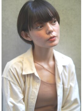 レジュアル(RESSUAL) ウェットヘア ボブレイヤー マッシュボブ オリーブグレージュ