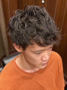 ヒロギンザ 御茶ノ水店(HIRO GINZA) マッシュスタイル×ナチュラルパーマ
