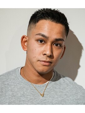 リーブラウン(Re:BROWN) フェードカットかき上げヘア男気サマーショート 2