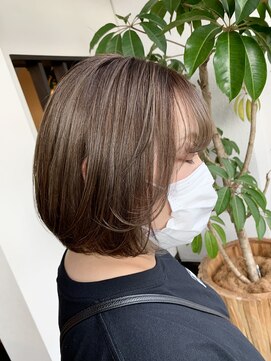 ハク(haku) #吉原color 白髪ぼかしハイライトカラー