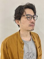 エンドリンク(endlink)&nbsp;センターパート×パーマスタイル