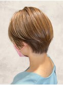 20代30代40代大人可愛い小顔前下がり☆ライトベージュ