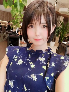 ピープスアンドスー 表参道 渋谷(Peeps&Suu.) 韓国九条ねぎショート/ショートボブ/20代30代40代