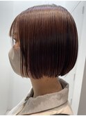 ワンカラー|ラベンダーカラー|西葛西|ボブカラー|透明感カラー