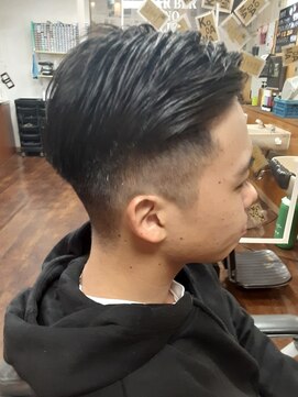 コダマ 新大塚店(KODAMA) アップバングツーブロックショートスタイル（コンマヘア）新大塚