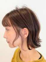 アズールサン 草加西口店(azule-sun)&nbsp;キレイめカジュアル,,艶感,ビターショコラ,外ハネボブ　[草加駅]