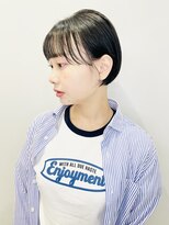 モリオフロムロンドン 松戸店(Morio from London)&nbsp;【松戸 藤原】前下がりボブきりっぱなし　シースルー