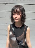 ボブカット/ウェーブパーマ/レイヤーカット