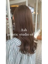アッシュ アーティスティック スタジオ オブ ヘア(Ash artistic studio of hair)&nbsp;オリーブベージュ