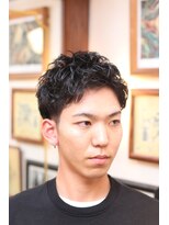 バーバーショップ ダリー(BARBERSHOP DALIE)&nbsp;メンズツーブロックメンズパーマ爽やかメンズショート